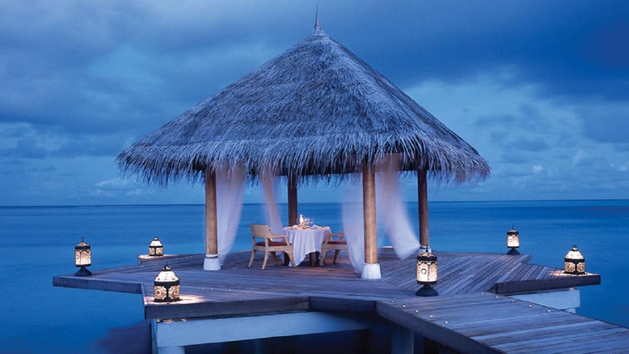 luxurious and intimate retreat Maldives