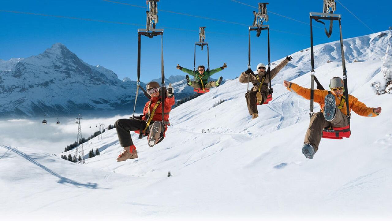 Entertainment In the Swiss Alps (Switzerland)